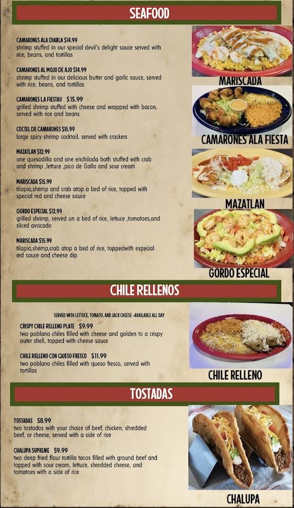 La Fiesta Mexican Grill & Cantina Menu image 3