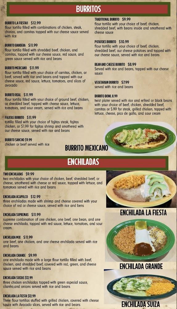 La Fiesta Mexican Grill & Cantina Menu image 4